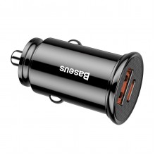 Автомобильное зарядное устройство Baseus PPS QC4.0/PD 1USB+1Type-C 30W 5A Оригинал Быстрая зарядка Черный
