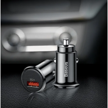 Автомобильное зарядное устройство в авто Baseus Original Quick Charge 3.0 на 1 USB. Быстрая зарядка! Оригинал.