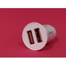 Автомобильное зарядное устройство Baseus PPS QC3.0/PD 2-USB 30W 5A Оригинал Быстрая зарядка Белый